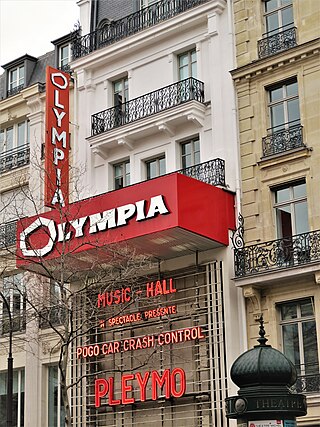 <span class="mw-page-title-main">Olympia (Paris)</span> Music hall in France