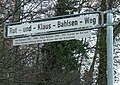 Rut-und-Klaus-Bahlsen-Weg in Hannover