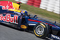 Vettel testing at Barcelona, February