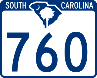 <span class="mw-page-title-main">South Carolina Highway 760</span> State highway in South Carolina, United States