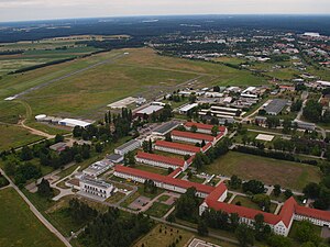 Raumbild der Struzberg-Kaserne Strausberg