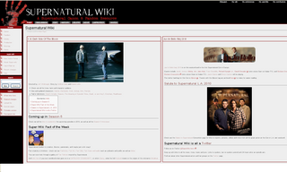 <span class="mw-page-title-main">Supernatural Wiki</span> Wiki for American television series Supernatural