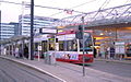 Tramlink stop at East Croydon railway station - London