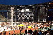 Stadio Olimpico w Rzymie przed koncertem Vasco Rossi, 29 maja 2008