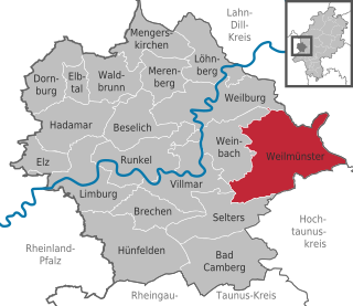 <span class="mw-page-title-main">Weilmünster</span> Municipality in Hesse, Germany