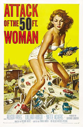 <i>Attack of the 50 Foot Woman</i> 1958 film