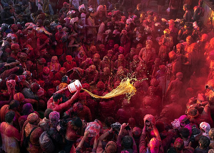 Colour celebration in Holi festival by Avra10