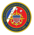 Emblem of the USCG Deputy Commandant for Mission Support