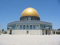 Cúpula da Rocha, em Jerusalém.