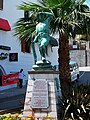 Gibraltar Defence Force Monument at Grand Casemates Square, Gibraltar, 2009.