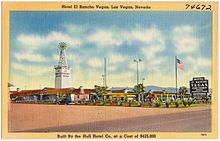 Hotel El Rancho Vegas, Las Vegas, Nevada. Built by the Hull Hotel Co. at cost of $425,000 (74672).jpg