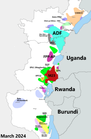 <span class="mw-page-title-main">Kivu conflict</span> Conflict in the Democratic Republic of the Congo