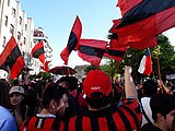 Manifestación en la Plaza de Armas de Talca, el 24 de octubre.