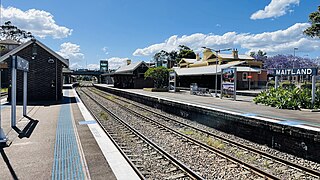 <span class="mw-page-title-main">Maitland railway station</span> Railway station in New South Wales, Australia