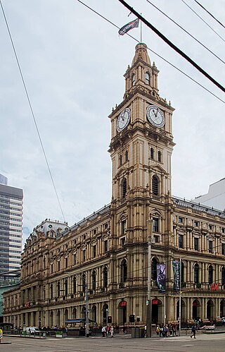 <span class="mw-page-title-main">General Post Office, Melbourne</span> Historic post office building in Melbourne, Victoria