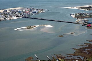 <span class="mw-page-title-main">Sinepuxent Bay</span> Bay in Worcester County, Maryland