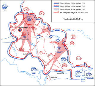 <span class="mw-page-title-main">Operation Little Saturn</span> Soviet attack on German holdouts