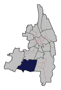 Lage des Planungsraums Inningen in Augsburg