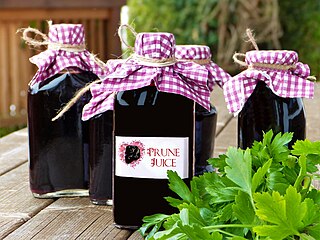 <span class="mw-page-title-main">Prune juice</span> Juice produced from prunes