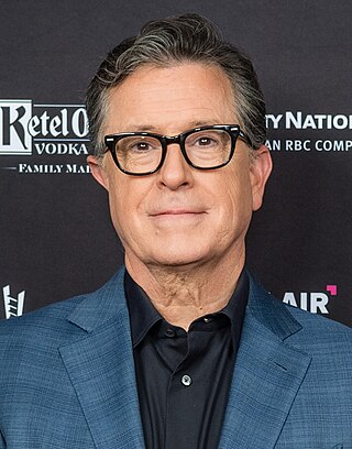 <span class="mw-page-title-main">Stephen Colbert</span> American comedian and TV host (born 1964)