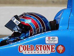 Tony Kanaan during qualifying for the 2015 Indianapolis 500