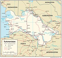 Транспортна система Туркменістану (англ.)