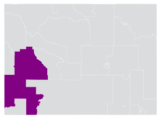 <span class="mw-page-title-main">Wyoming's 14th State Senate district</span> American legislative district