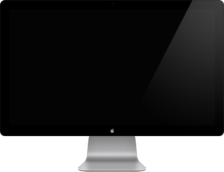 <span class="mw-page-title-main">Apple Thunderbolt Display</span> Flat panel computer monitor sold by Apple Inc.