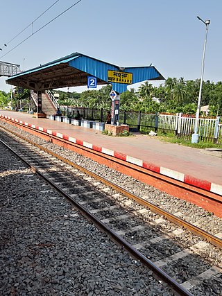 <span class="mw-page-title-main">Baharu railway station</span> Railway station in West Bengal, India