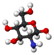 Ball and stick model of glucosamine ((2R,6R)-6-meth,-2-ol) Beta-D-glucosamine-3D-balls.png