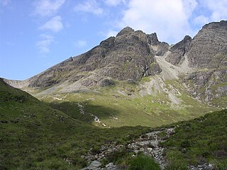 Blà Bheinn 929m high mountain in Scotland