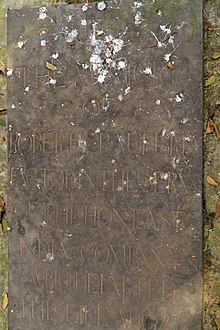 Robert Craufurd tomb inscription: 1797