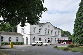 Empfangsgebäude des Eschweiler Hauptbahnhofs