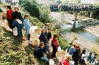 <span class="mw-page-title-main">Water politics</span> Politics affected by the availability of water and water resources