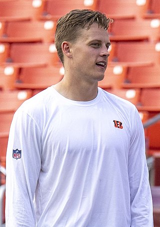 <span class="mw-page-title-main">Joe Burrow</span> American football player (born 1996)