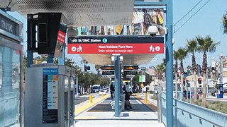 <span class="mw-page-title-main">17th Street/SMC station</span> Light rail station