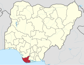 Localisation de Bayelsa