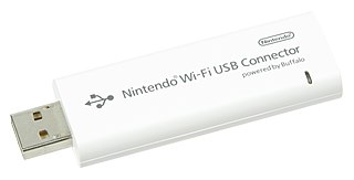 <span class="mw-page-title-main">Nintendo Wi-Fi USB Connector</span> Discontinued wireless game adapter