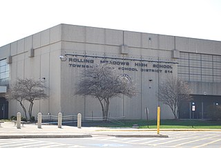 <span class="mw-page-title-main">Rolling Meadows High School</span> Public secondary school in Rolling Meadows, Illinois, United States