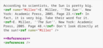 Two almost identical references in the wikitext.