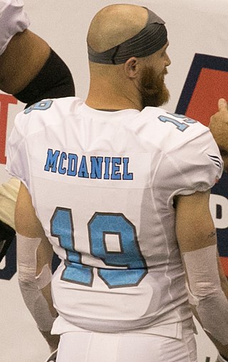 <span class="mw-page-title-main">Ryan McDaniel</span> American football player (born 1988)