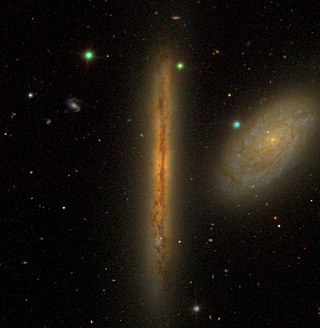 <span class="mw-page-title-main">NGC 4302</span> Galaxy in the constellation Coma Berenices