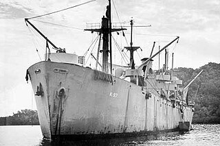 USS <i>Serpens</i> (AK-97) Cargo ship of the United States Navy