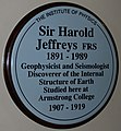 Sir Harold Jeffreys