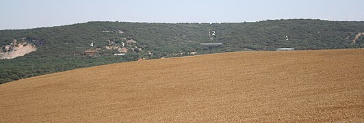 Vista general de la Trinchera del Ferrocarril en Atapuerca