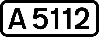 <span class="mw-page-title-main">A5112 road</span> Road in England