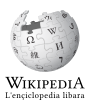 Logo Wikipedia yang menampilkan nama "Wikipedia" dan slogannya: "Ensiklopedia Bebas" di bawahnya, dalam bahasa Venetia