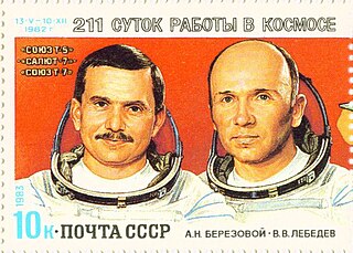 Soyuz T-5 1982 Soviet crewed spaceflight to Salyut 7