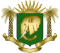 Coat of arms of Ivory Coast