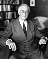 Franklin Delano Roosevelt op 11 april 1945 overleden op 12 april 1945